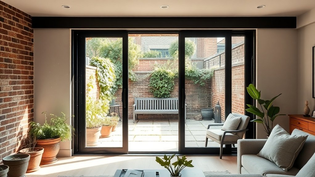 Bifold Wall to Garden Forest Gate