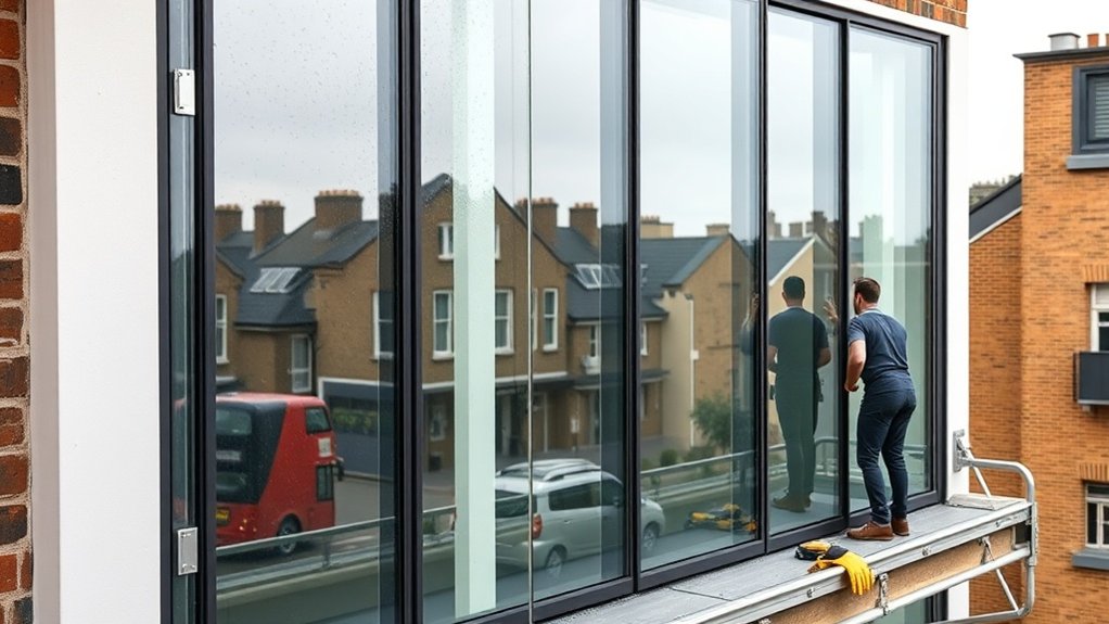 Polycarbonate to Glass Conversion Forest Gate