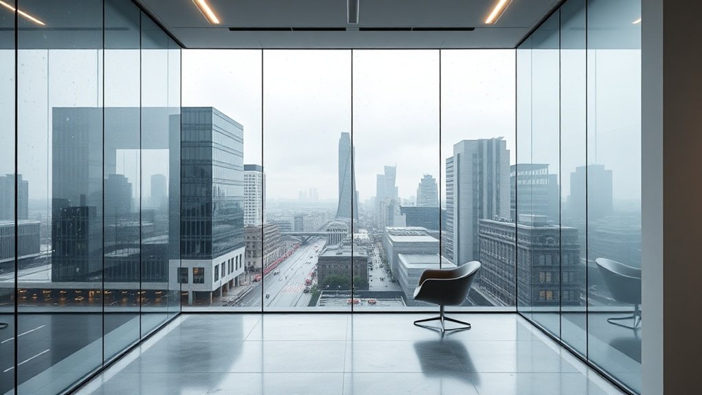 Smart Switchable Glass Forest Gate