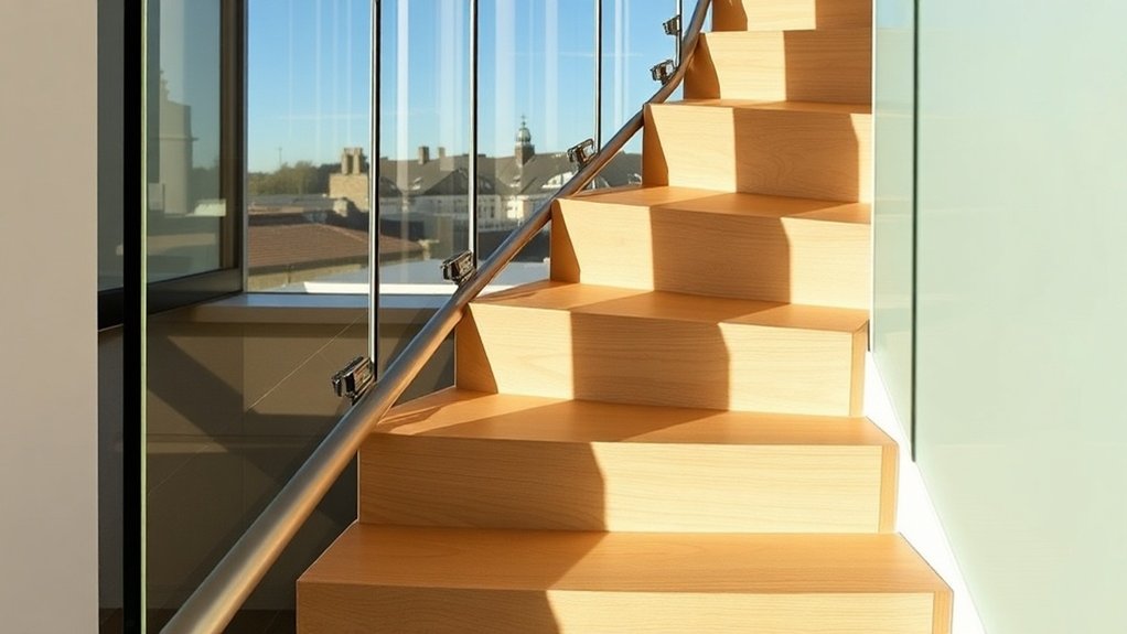 Staircase Glass Panels Forest Gate