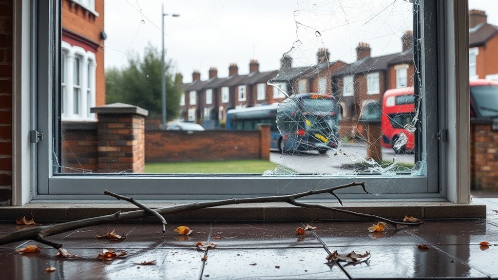 Storm Damage Glazing Forest Gate