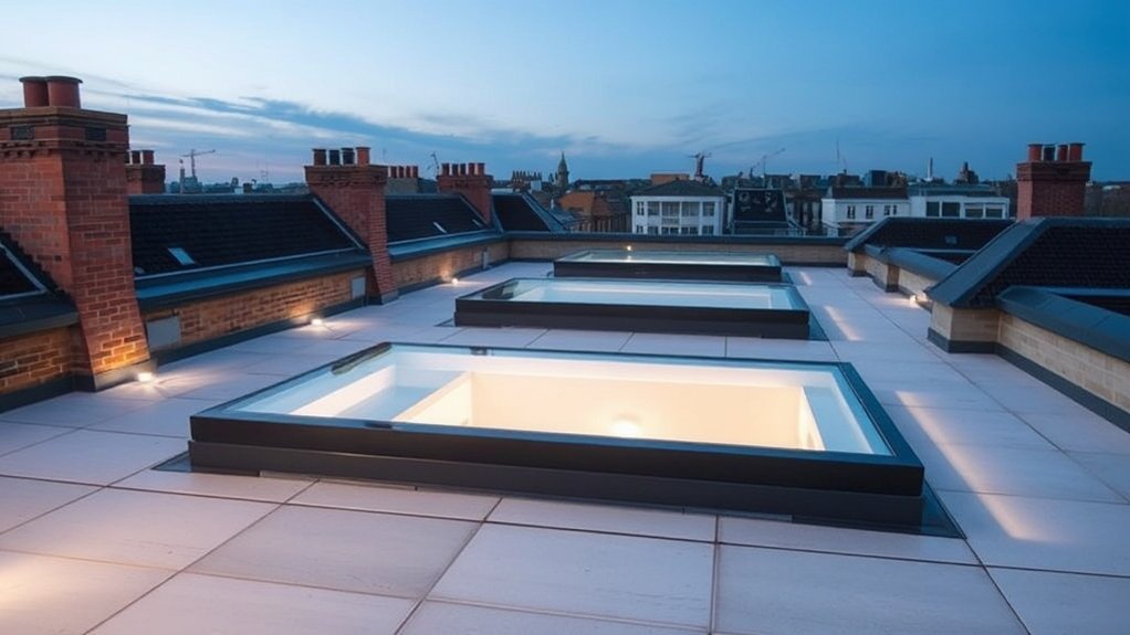 Walk-On Roof Lights Forest Gate